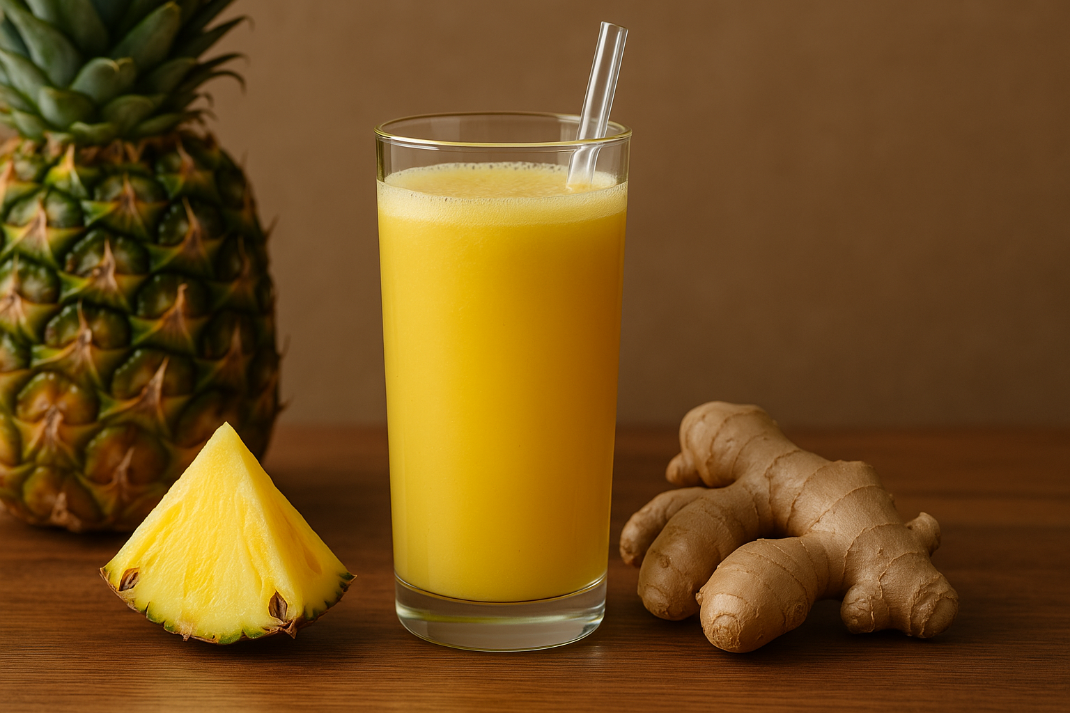 Benefits of Pineapple and Ginger Juice