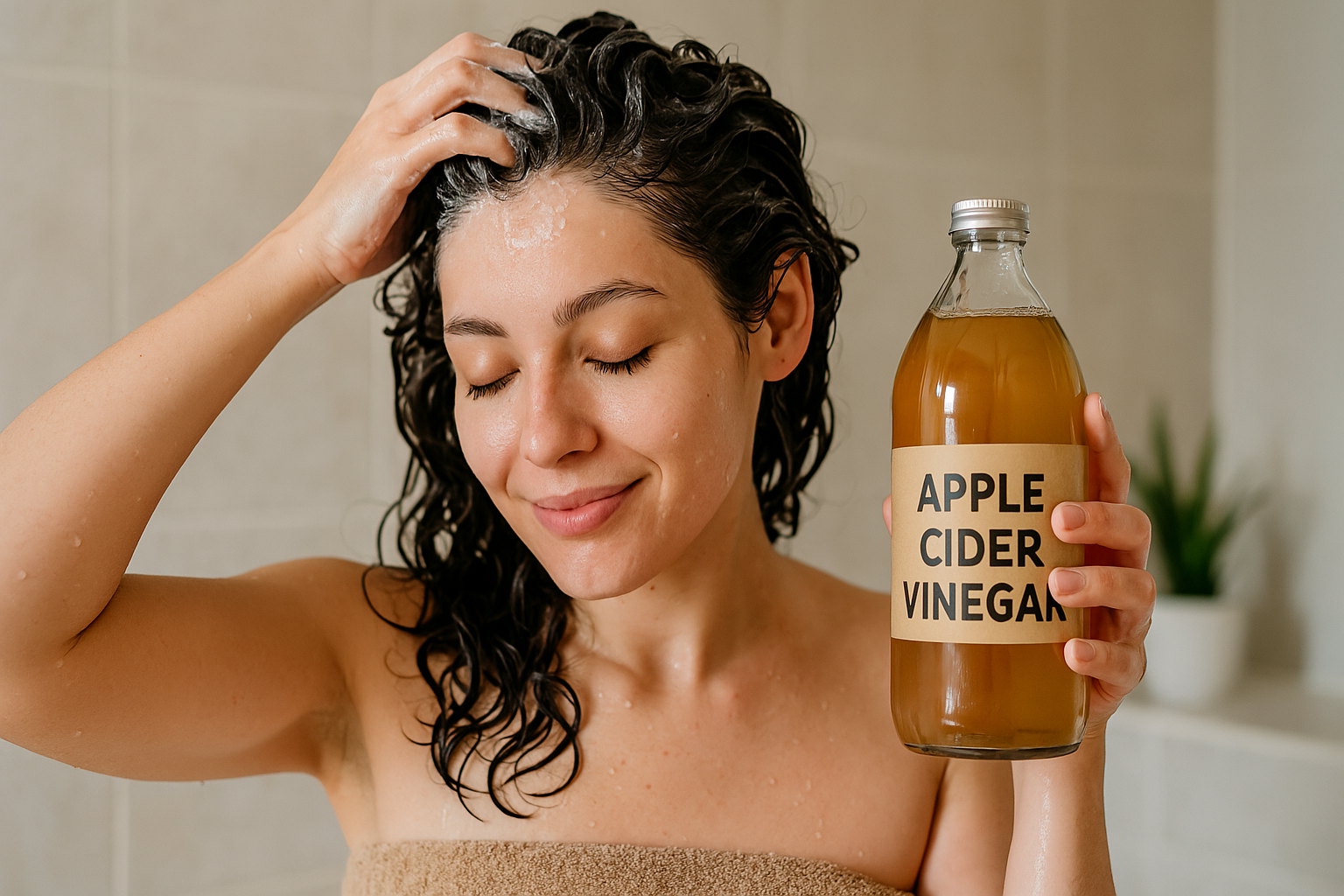 Benefits of Apple Cider Vinegar Hair Rinse
